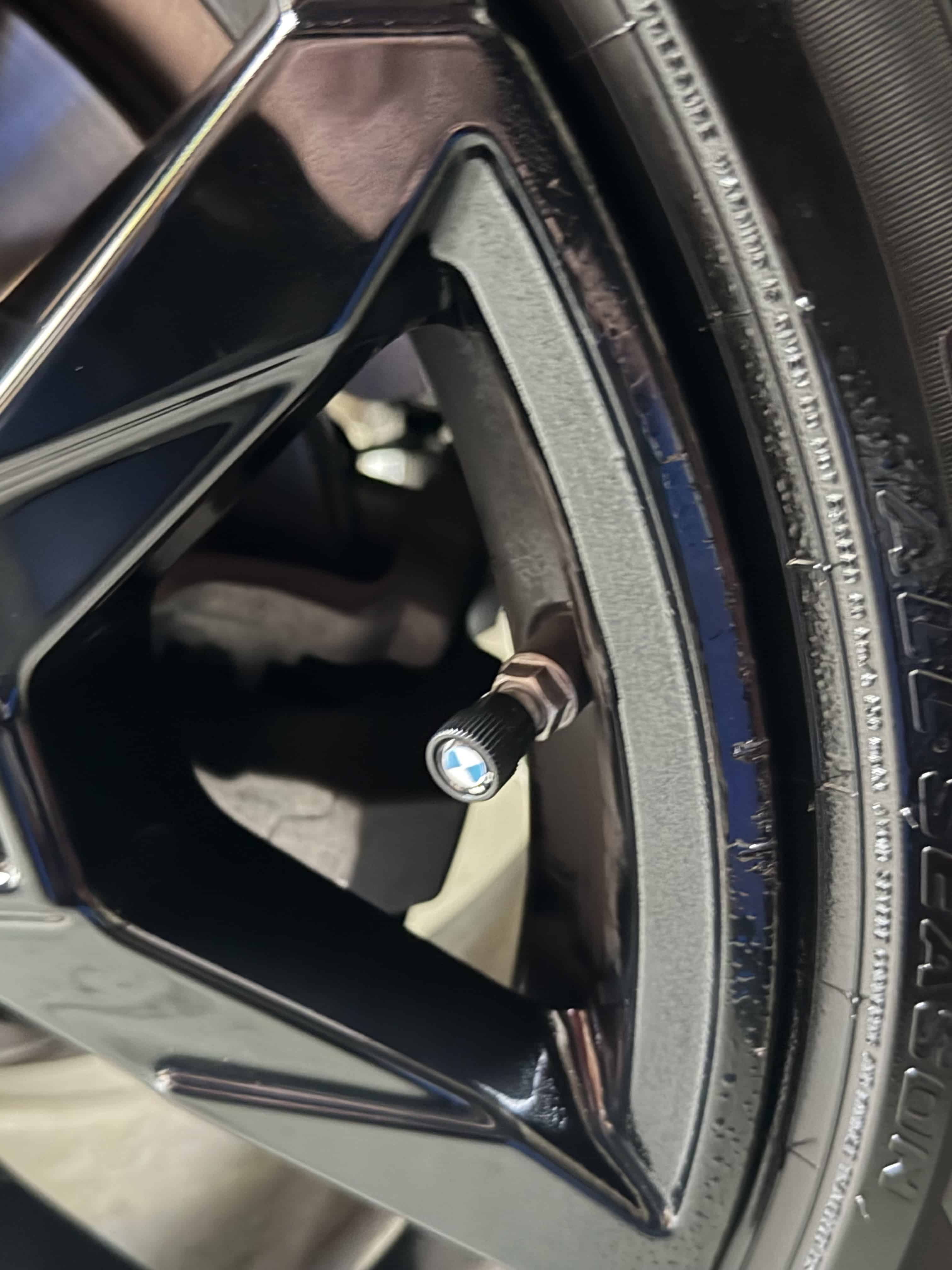 BMW wheel repair before damage in Tulsa