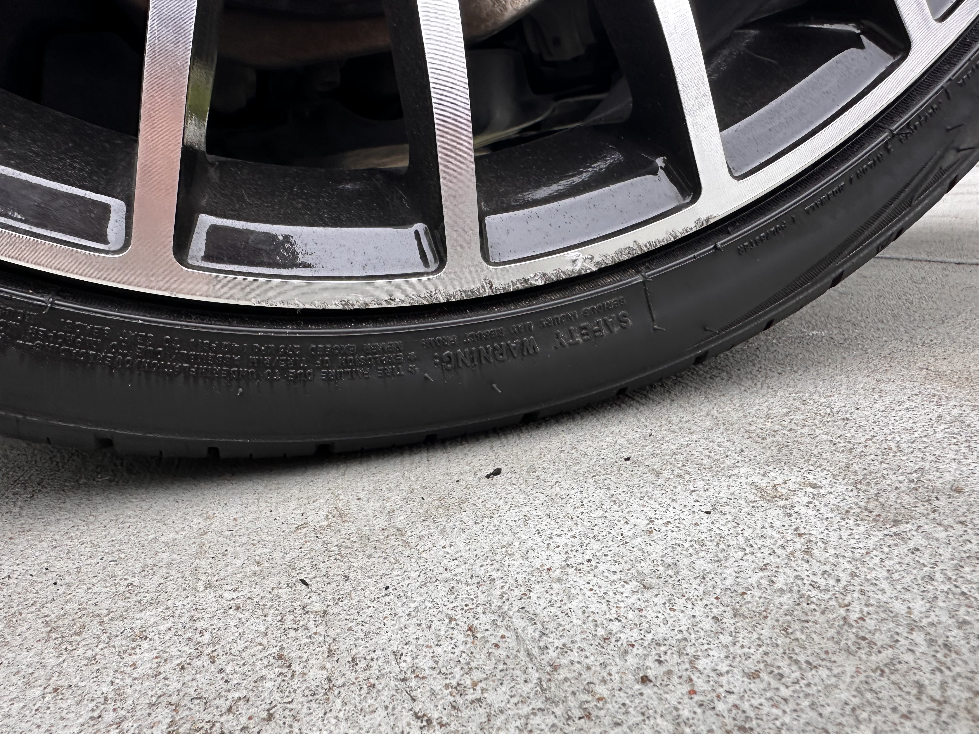 Wheel repair Bixby before damage