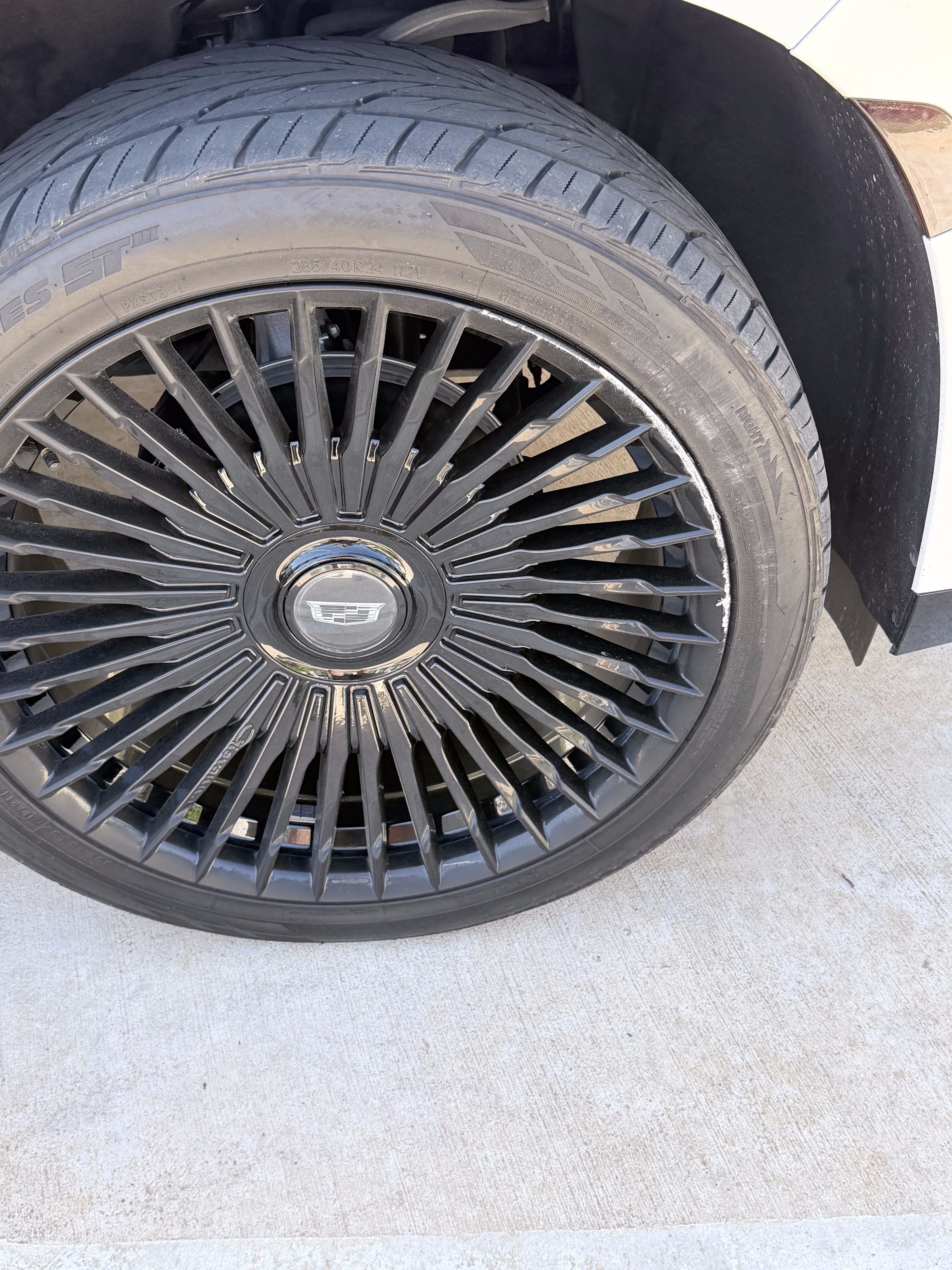Mobile wheel repair Tulsa before curb rash damage