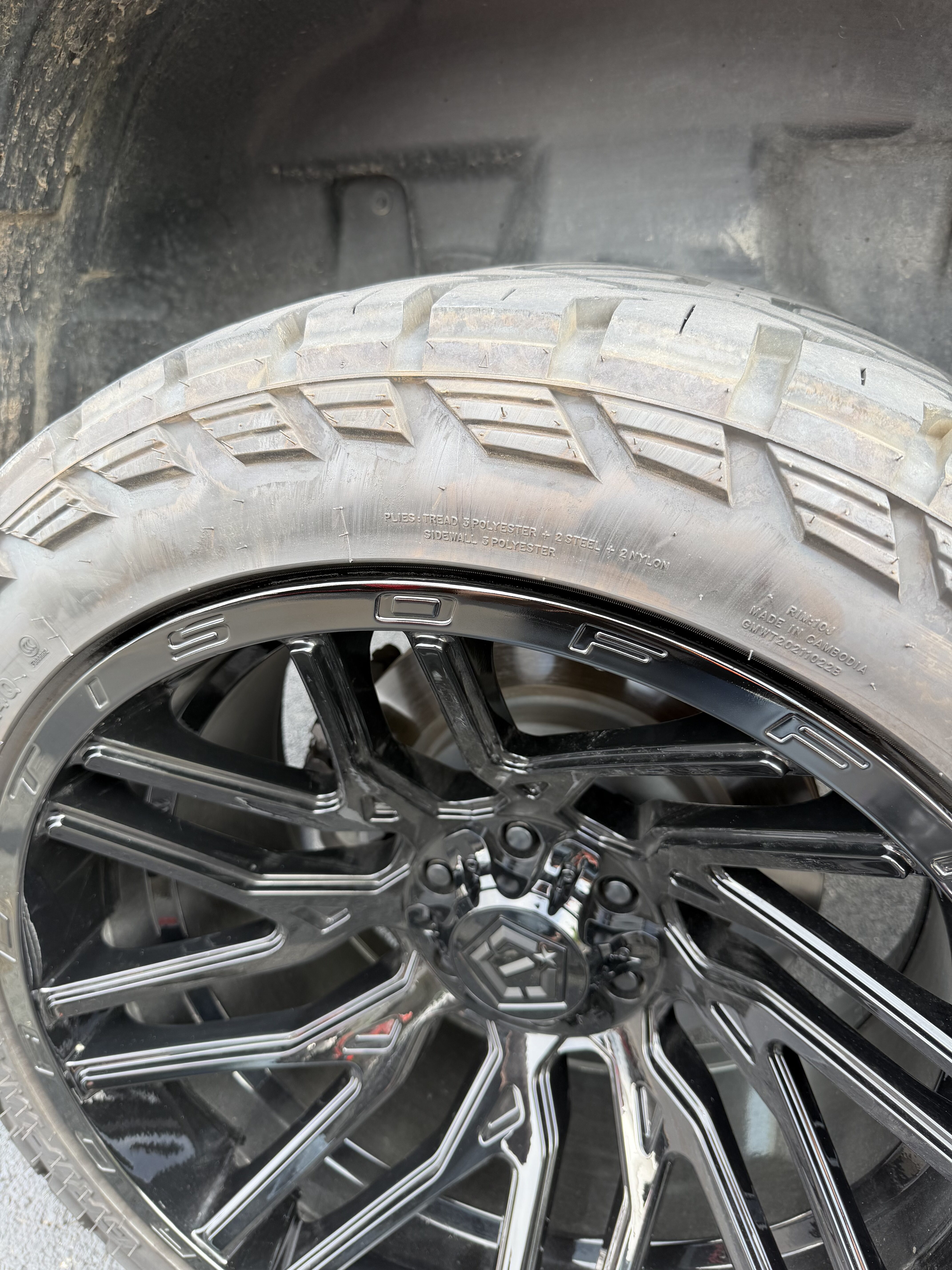 Tulsa mobile curb rash repair after repair